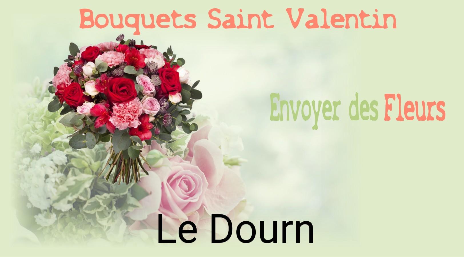 Roses de Saint-Valentin livrées à Le Dourn